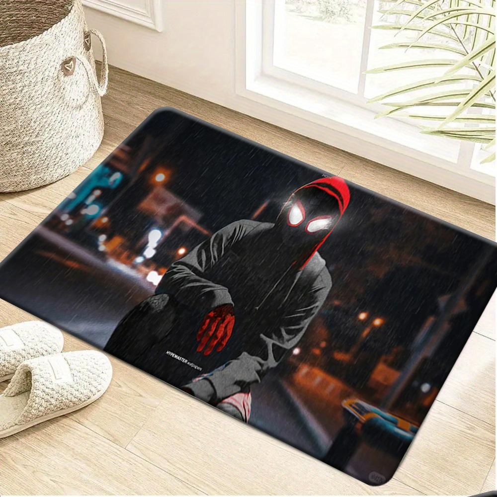 Marvel 1pc Cartoon Printed Floor Mat, Captain America Iron for Man Hulk Thor Spider-for Man Wolverine Heroes Group Dynamic Pos 40x60cm( 15x23in )