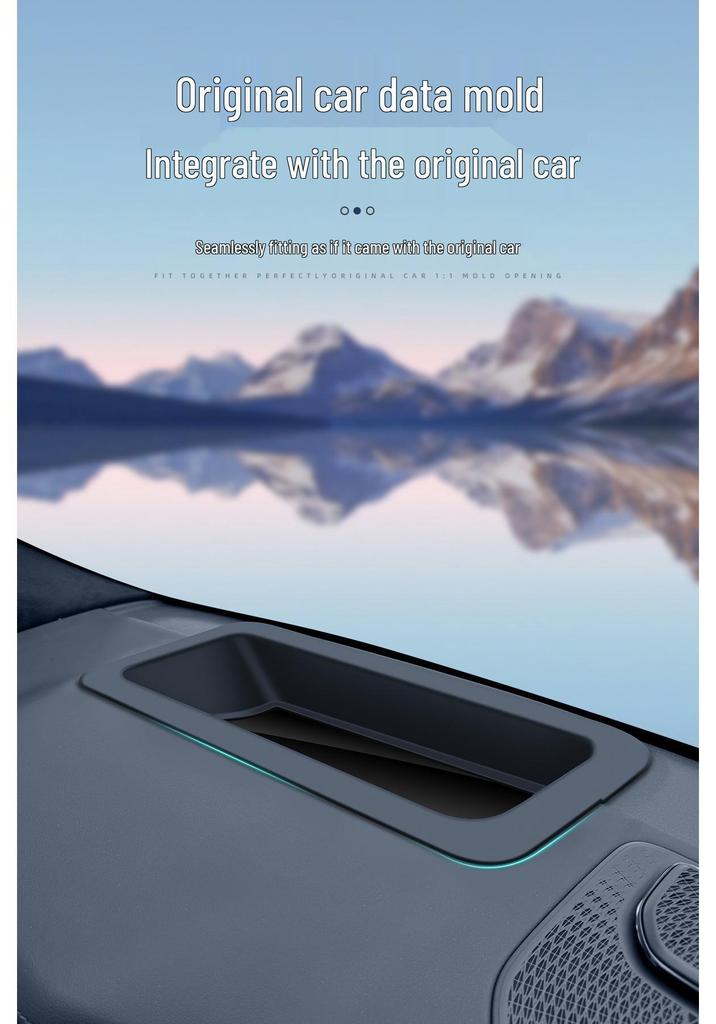 Zeekr 9X HUD Dustproof Protective Cover - Car Interior Decoration Accessory