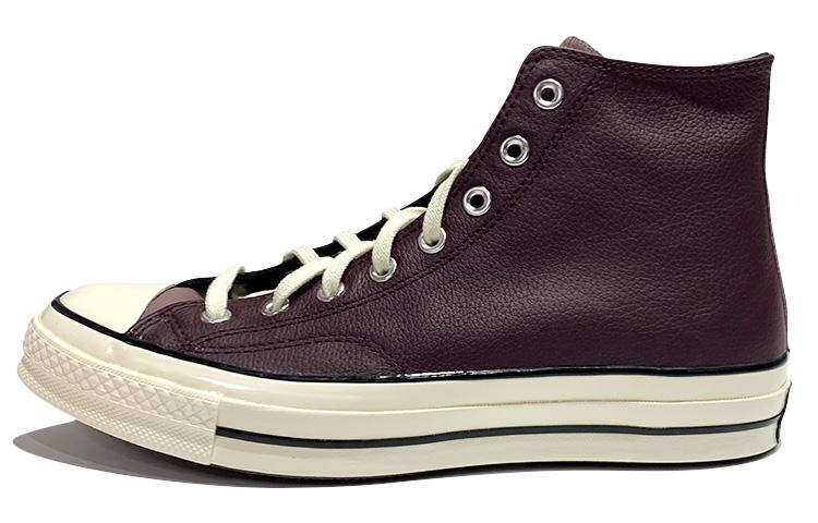 Converse Chuck 70 Кожаные Высокие Colorblock - Black Currant 169580C 35