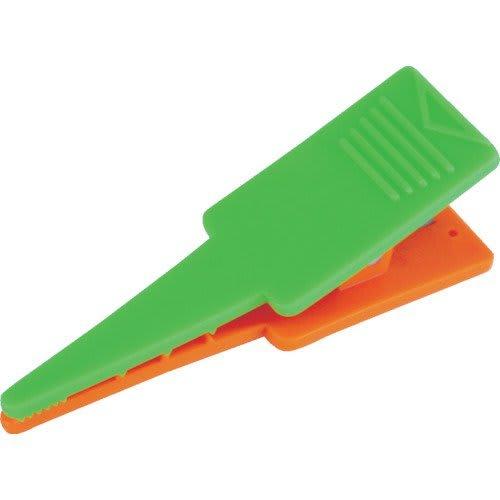 

TRUSCO Rod Clips, Green/Orange, Pack of 4, TPK-GO