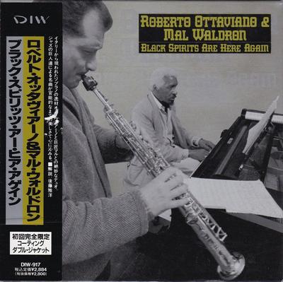 CD ROBERTO OTTAVIANO, MAL WALDRON, F.W - Black Spirits Are He  DIW917 DIW 1996 Japan ObiJazz Gebraucht