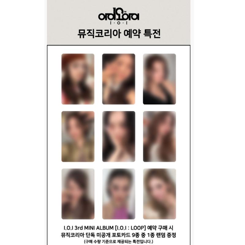 [Pre-order] I.O.I 3rd MINI ALBUM [I.O.I : LOOP] (Online Benefit)