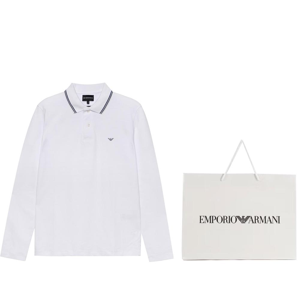 Emporio Armani Logo Print Polo Shirt 8N1FB5-1JPTZ-0100