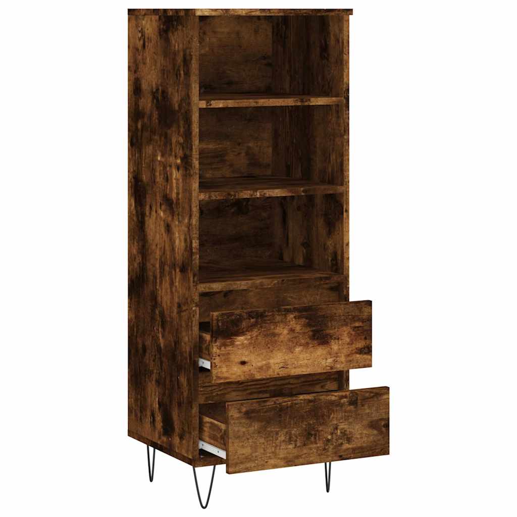Highboard Smoked Oak 40 x 36 x 110 cm Particleboard