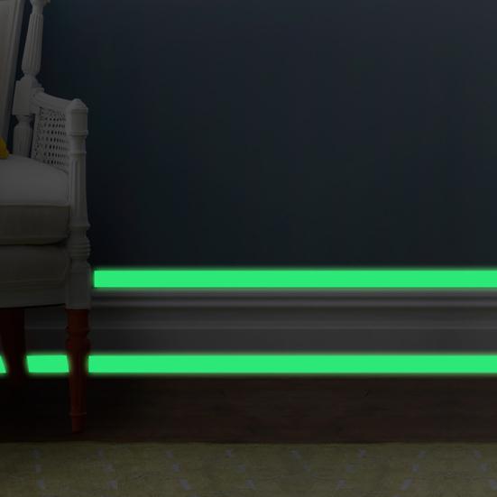 Luminous Tape Glow Dark Wall Sticker DIY Warning Tapes Night Light Decal Decor