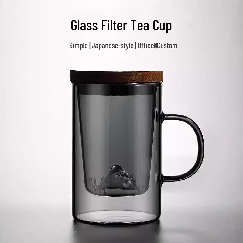 Shangheng Guanshan Glass Teacup with Filter
