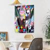 Digital Circus Wall Decor Tapestry Art For Pet Memorial Birthdaywedding Party Backdrop Family Gift