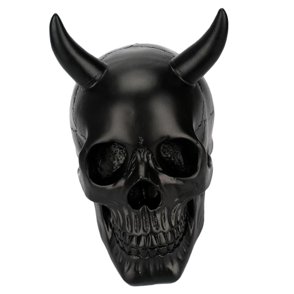MagiDeal Resin Skull Head Statues Sculptures Carving Crafts Home Office Table Decor MagiDeal Resin Skull Head Statues Sculptures Carving Crafts Home Office Table Decor
