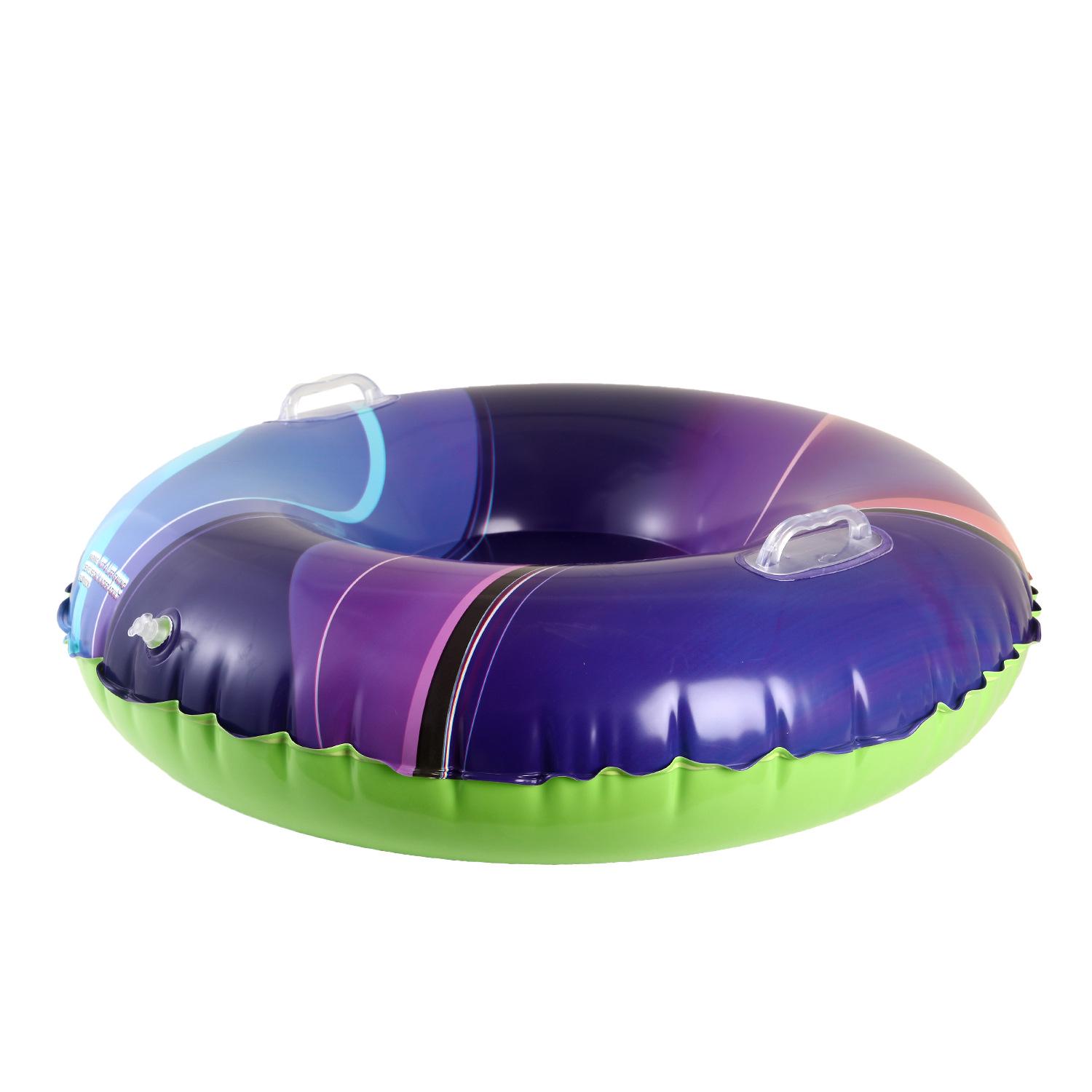 Eco-friendly PVC Outdoor Inflatable Snow Tube for Kids - Thickened Winter Ski Toy