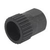 Fishing Rod Belt ABS Plastic Regulable Safety Buckle Hook Design Waist Fishing Rod Holder for Rock Fishing Boat Fishing
