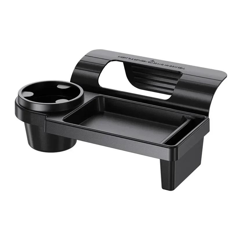 Multi Functional Car Organizer Box With Cup Drink Holder Hanging Storage Rack Side Door Window Storage Pocket Car Interior Parts