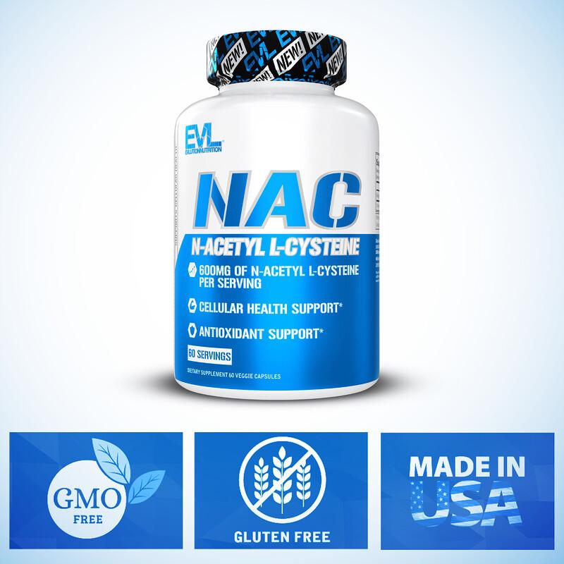 NAC, 600 Mg, 60 Veggie Capsules