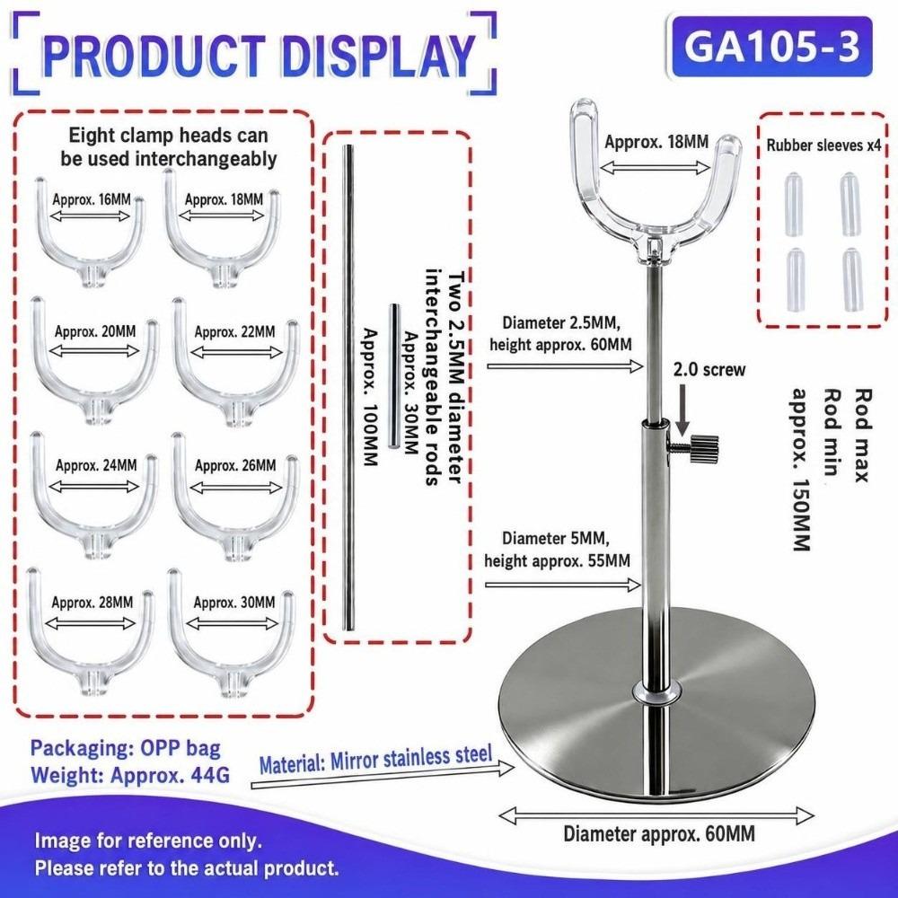 with Replaceable Clamp Heads Figure Display Holder for BJD Doll Support Stand  for BJD Doll