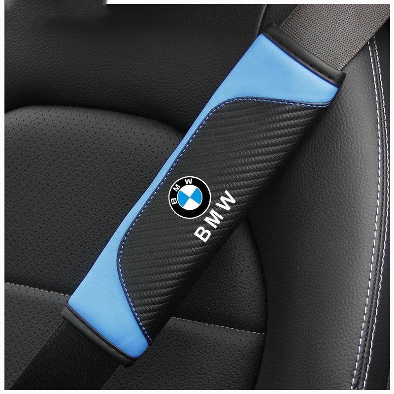 Car Seat Belt Cover Shoulder Protector Cushion Pad For BMW X1 X3 X4 X5 E46 E90 F20 E60 E39 F10 M1 M2 M3 M5 M6 E87 Accessories rvbf26