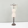 Practical Wood Necklace Holder Featuring Velvets Cover Modern Holder Perfect for Protections and Display of Fine Jewelry