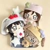 IVE Kpop Plüschpuppe 10cm Handgemacht Chibi Baumwollpuppen Sternen-Pyjama Schlafmütze Mini Plüsch Schlüsselanhänger Anhänger Niedliches Idol Merchandise Sammlerstück Geschenk für IVE Fans