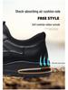 Dragonfly Men's Lightweight Air Cushion Leather Running Shoes