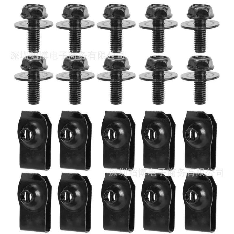 

Болты кузова, U-образные гайки, болты защиты капота и шасси, крепления бампера