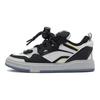 Li Ning Swag Wygodne Miękkie Elastyczne Antypoślizgowe Odporne na Ścieranie Niskie Gourd Lock Niskie Buty Skate Damskie Sneakersy Czarne AECT054-3