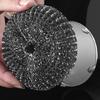 Edelstahl Scheuerbürste Spülbürsten Set Langlebige Metallbürste für Harte Oberflächen