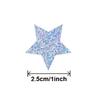 50-500Pcs Laser Sticker Heart Shape Gift Seal Sticker Star Round Hologram Adhesive Label Stationery Sticker Label Gift Box Decor