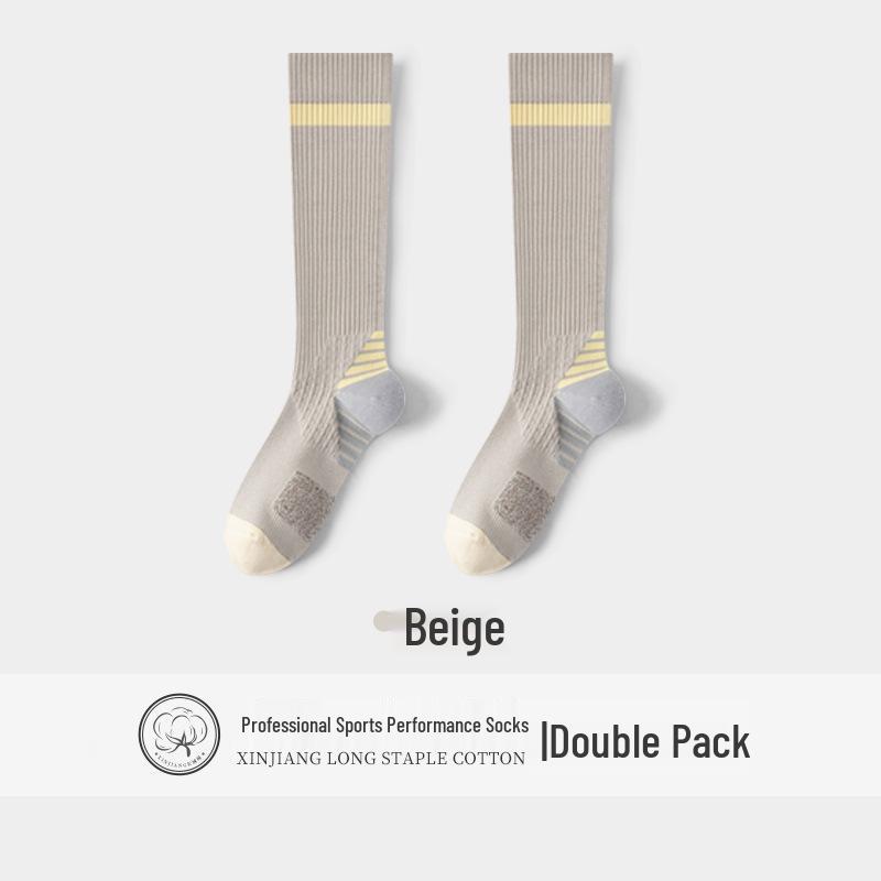 

Женские нескользящие гольфы для йоги выше колена - Дышащие, влагоотводящие, устойчивые к запаху, антибактериальные для бега, прыжков со скакалкой и тенниса. 35-40