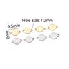 20/50/100pcs Stainless Steel Customize Logo Tags Charms Connectors for DIY Jewelry Making Personalized Name Logo Jewelry Tags