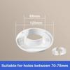 New Plastic Air Conditioning Pipes Cover Split Type White Wall Decorative Cover Hole Cover Plug Cable Entry