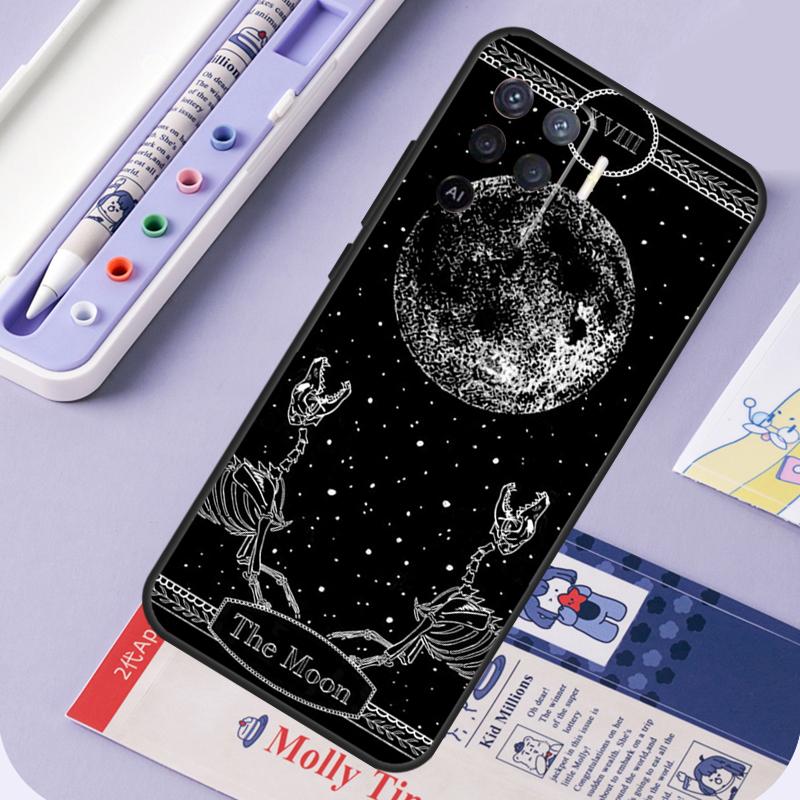 Witches Moon Tarot For Oppo A40 A60 A80 A94 A74 A54 A15 A18 A38 A58 A78 A98 A16 A76 A96 A57 A17 A77 A5 Pro Case