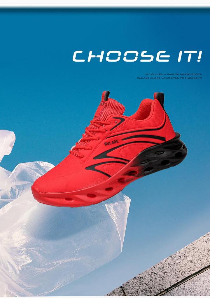 Men's Lightweight Trendy Running Shoes - Autumn/Winter Casual Sneakers, Size 46, Large Size Cold Bonding 