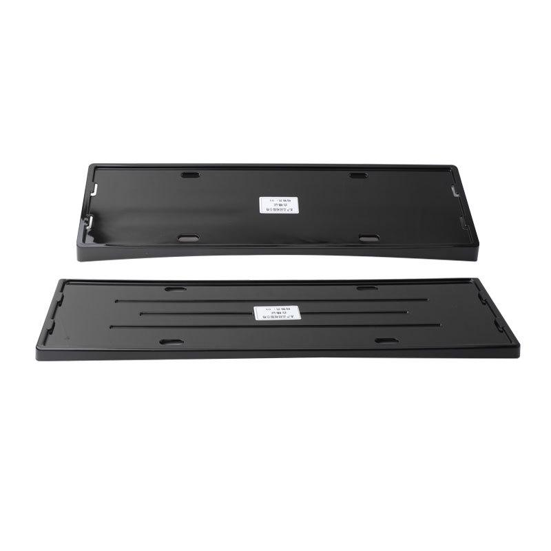 2026 Jihu S3 Green ABS Full Edge License Plate Frame - New Energy Upgrade