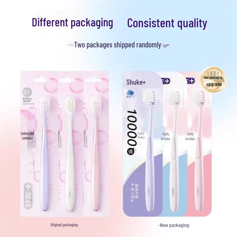 Shuke Ultra-Soft Gum Care Toothbrush - 10-Pack