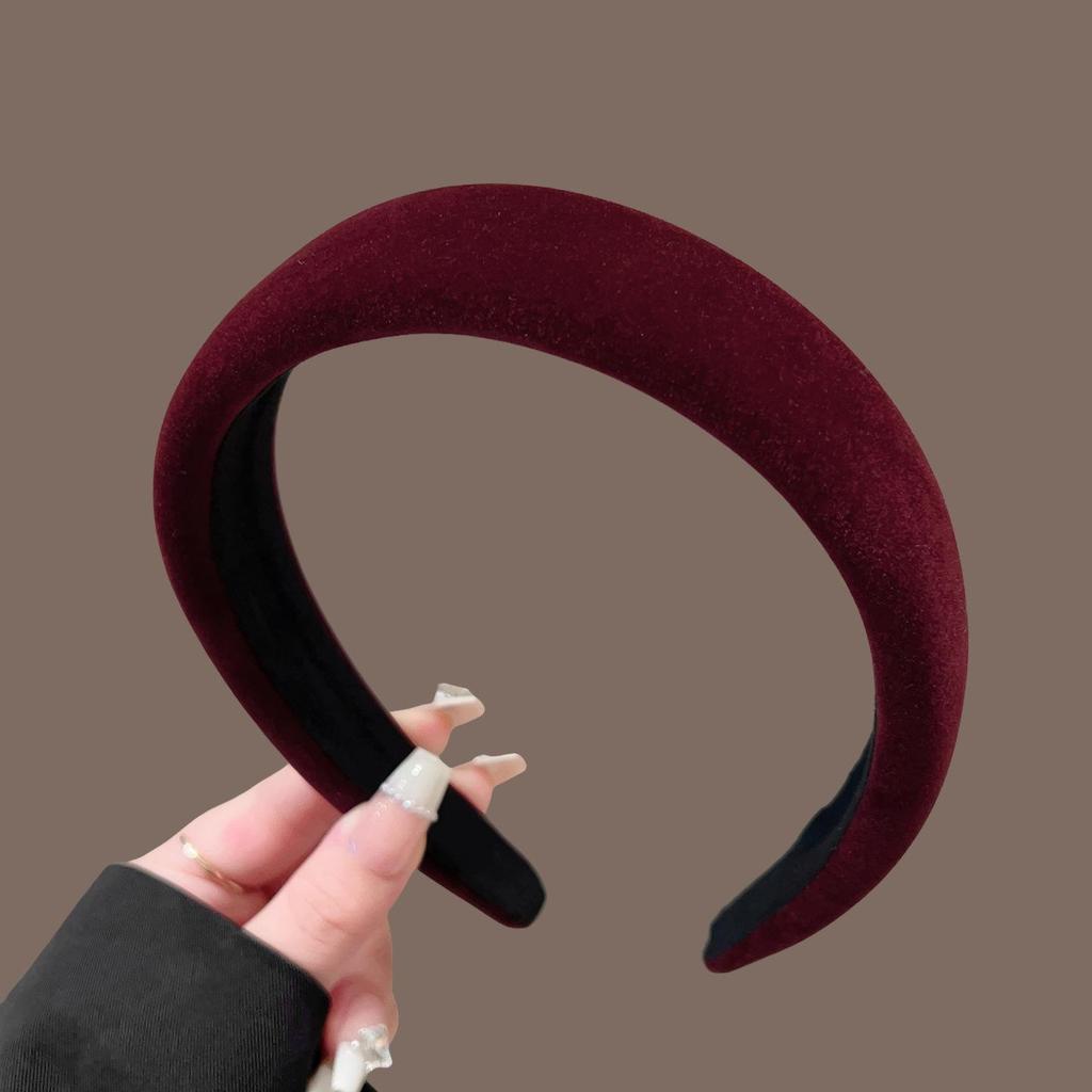 High-End Women's Bow Headband with Teeth - 2025 Face Washing & Hair Pressing Accessory