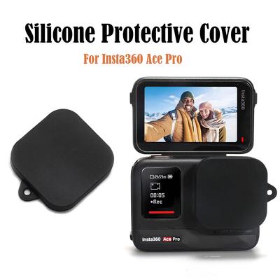 Silicone Lens Cover For Insta360 Ace Pro Protective Camera Anti-scratch Dustproof Lens Cap Case For Insta360 Ace Pro Accessories