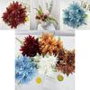 Simulated 7 Heads Multiple Petals Lily Bouquet Artificial Flower For Event Decorations And Home Styling