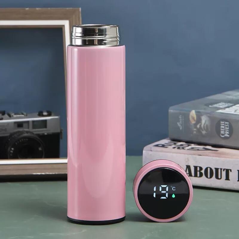 Smart LED Display Vacuum Insulated Water Bottle