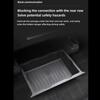 Automotive Under Seat Storage Box/ Hidden Tray Drawer Container Organizer Holder Case/ for