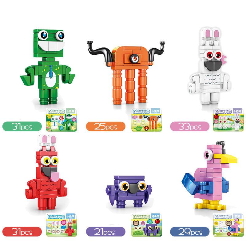 

Garten Banban Of Small Particle Abs Building Blocks Set Puzzle Kid Birthday Gift