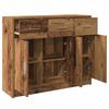 Vidaxl Cabinet, Old Wood, 91X28X75 Cm, Wood-Based Material