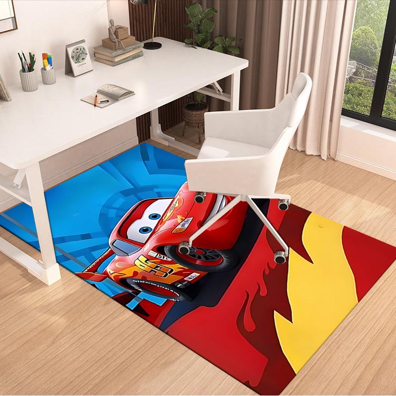 Mcqueen Adventure Carpet For Playroom Bedroom Living Room Sofa Home Decorkids Game Area Rug Nonslip Floor Mat