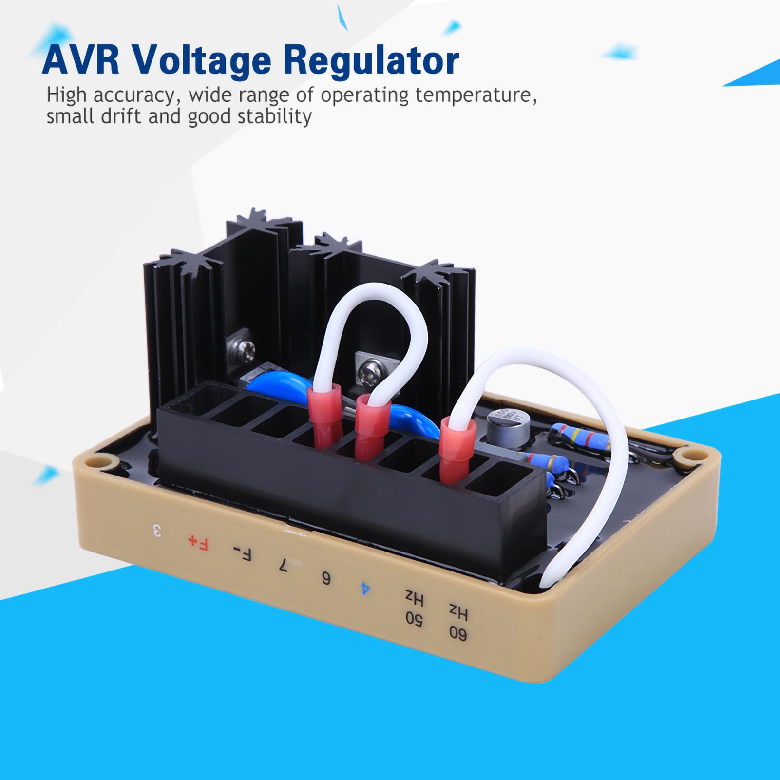 

AVR Voltage Regulator Voltage Regulator AVR Automatic Voltage Regulator High Accuracy for Diesel Generator Accessories SE350