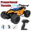 1:16 Remote Control Car Off Road Drift With Led High-Speed Rc Car Climbing Vehicle Trucks 2.4G Children Outdoor Toy Gift