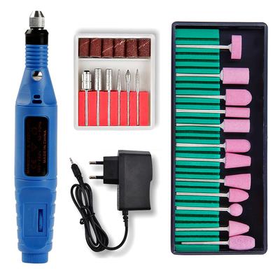 Professional Manicure Machine Electric Nail Drill Bits Pedicure Ceramic Cutter Gel Polish Remover Tool