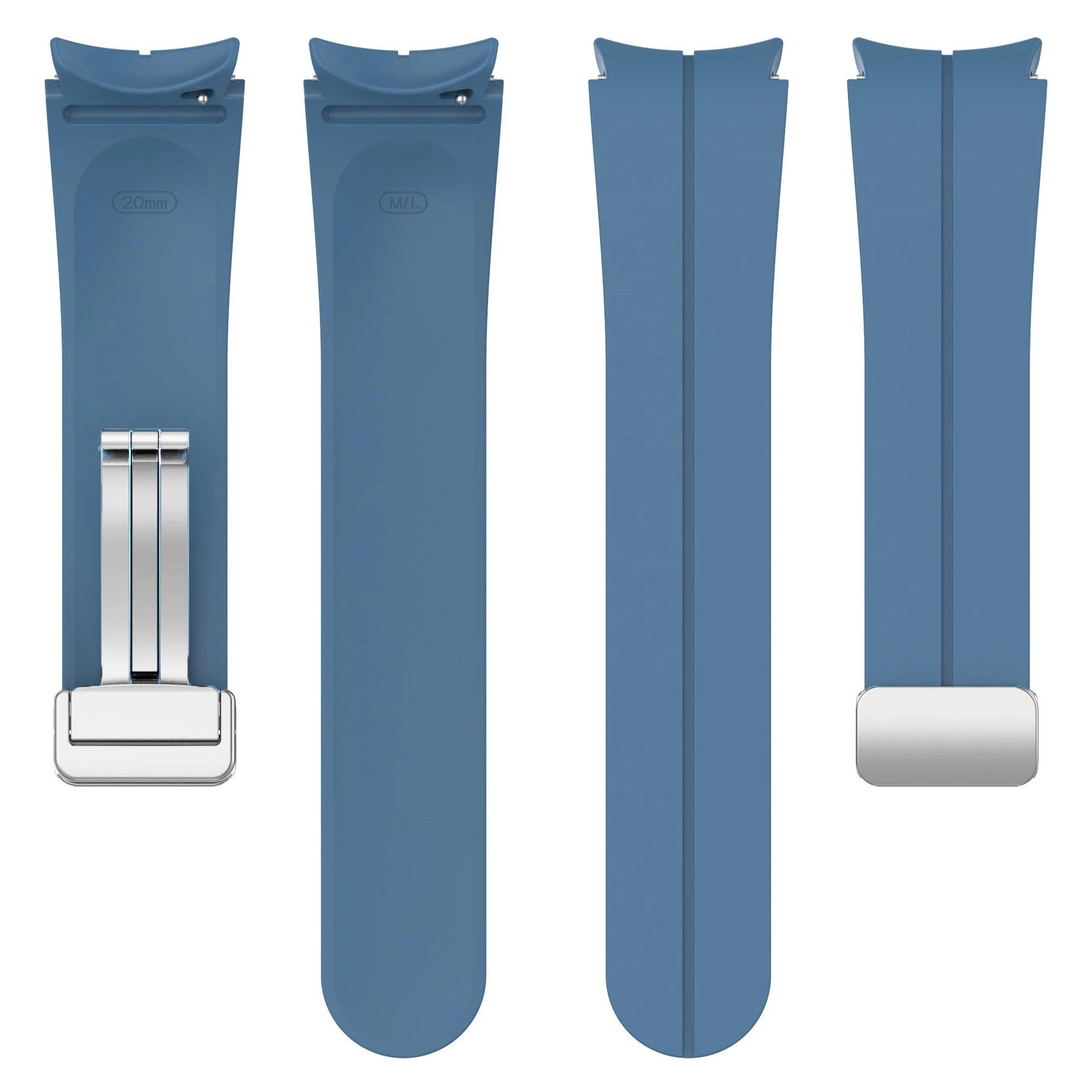 

20mm Silicone Band for Samsung Galaxy Watch 5pro 45mm/7 6 5 4 44mm 40mm Bracelet for Samsung Watch 6classic 47mm 43mm 46mm Strap Galaxy 5-5 Pro