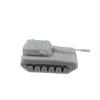 5PCS DIY Model 1/350 1/700 Scale PLZ-07 Self-Propelled Gun 3D Print Resin Assembly Model 3D Heavy Machine Tank for Military Collection (1/700 (0.91CM)
