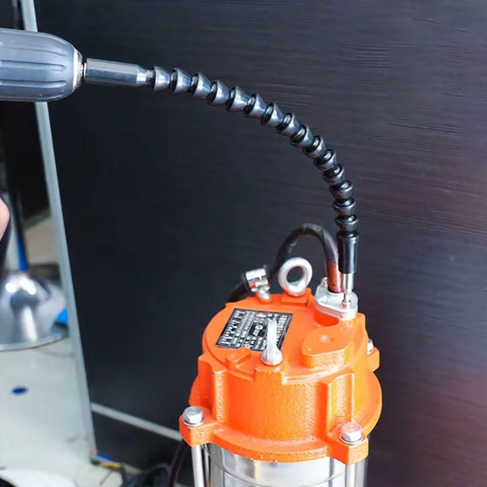 1Pcs 200/250/300mm Shaft Connecting Link Shaft Drill Bit Screw Driver Electrical Tool Accessories