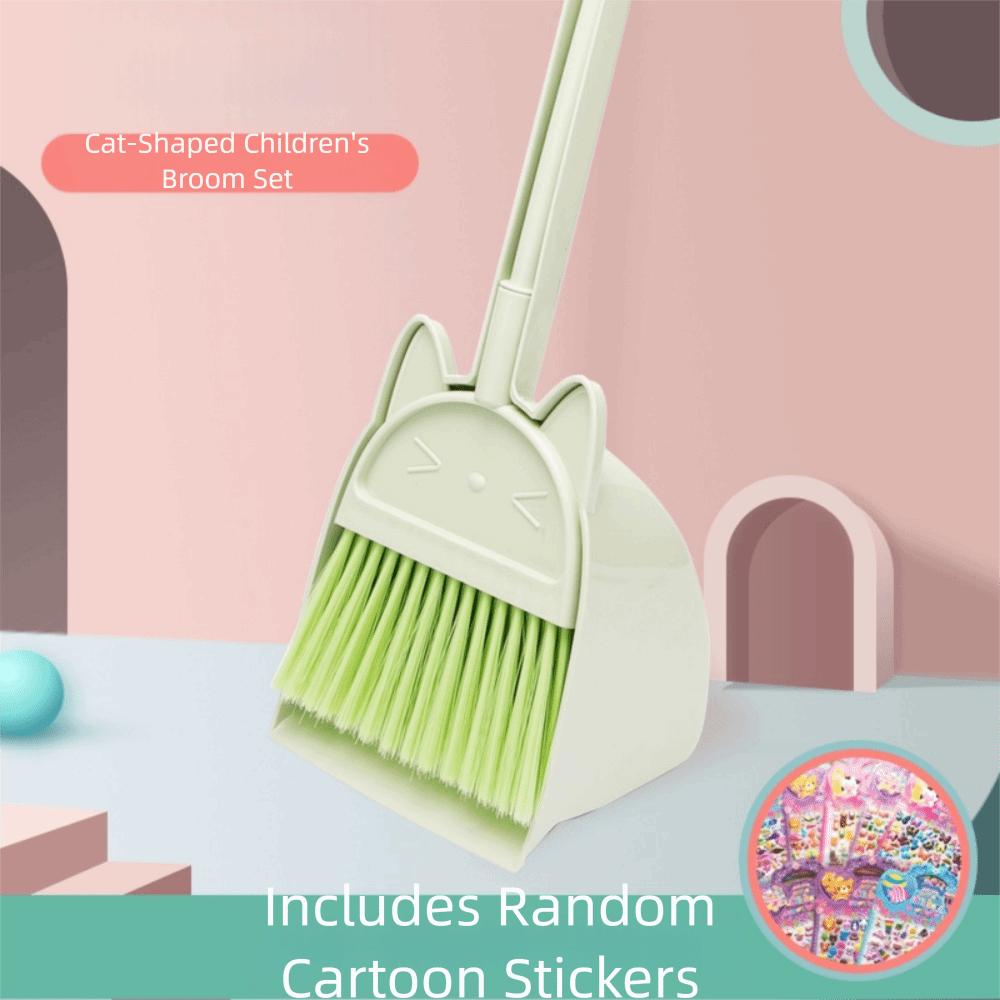 Simulation Broom Mop Set Mini Play House Toys Cleaning Broom Toy Set Early Education Housework