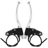 1Pair Electric Bicycle Universal Brake Lever All Aluminum Short Wire Handle Left and Right