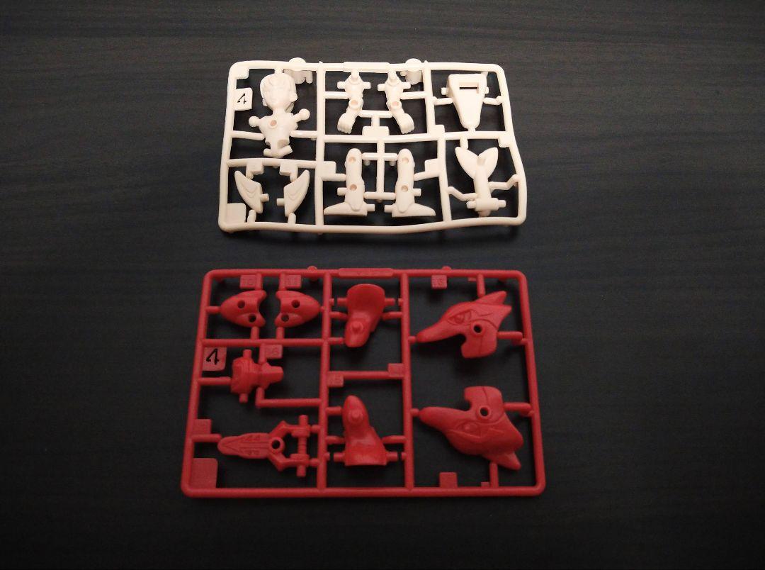 

[USED] Hyakujuu Senki Zyukaiser Armored Beast Dolfer Dolphin Marine Figure Plastic Model