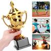 Gold Trophy Reward Trophy Cup Competition Soccer Small Prize Cup Winners Award Trophy for Basketball Football Winners Gifts